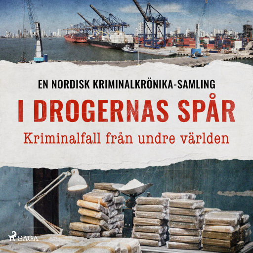 Portada del audiolibro «I drogernas spår – Kriminalfall från undre världen», de Diverse