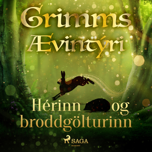Portada del audiolibro «Hérinn og broddgölturinn», de Grimmsbræður