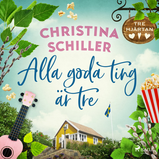 Portada del audiolibro «Alla goda ting är tre», de Christina Schiller