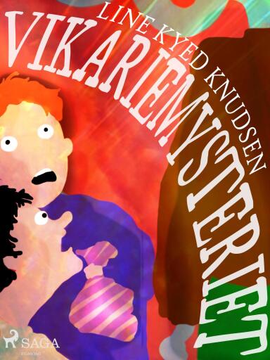 Portada del libro «Vikarie-mysteriet», de Line Kyed Knudsen