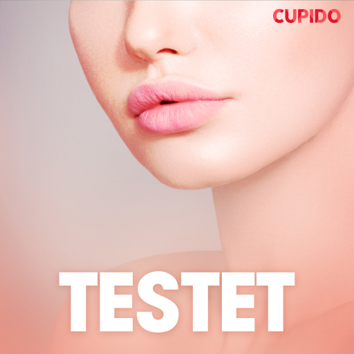 Portada del audiolibro «Testet - erotiska noveller», de Cupido