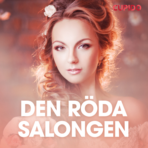 Portada del audiolibro «Den röda salongen – erotisk novell», de Cupido