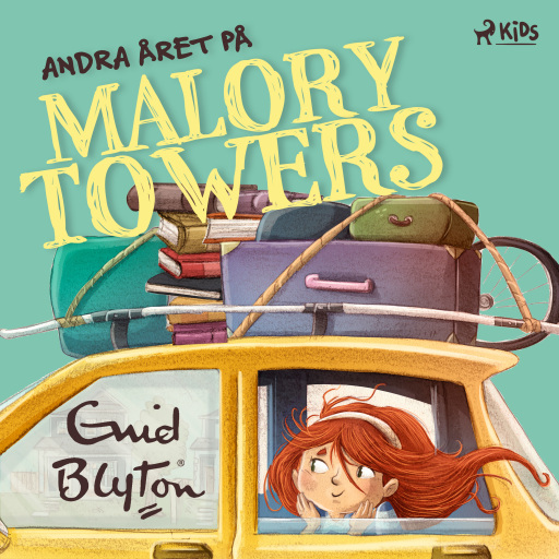 Portada del audiolibro «Andra året på Malory Towers», de Enid Blyton