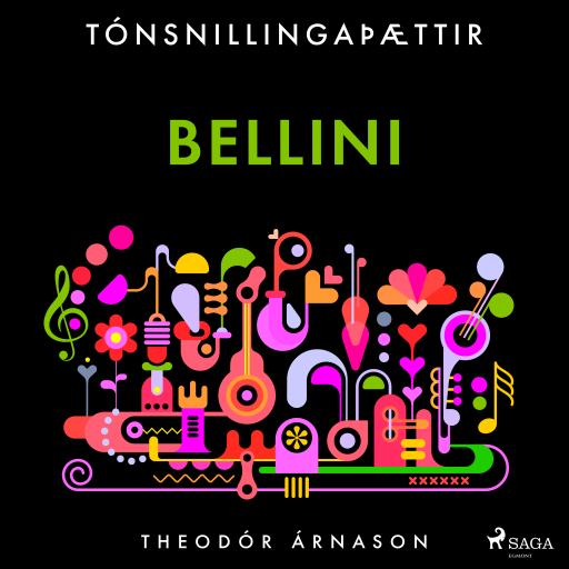 Portada del audiolibro «Tónsnillingaþættir: Bellini», de Theódór Árnason