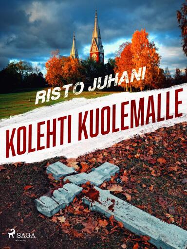 Portada del libro «Kolehti kuolemalle», de Risto Juhani