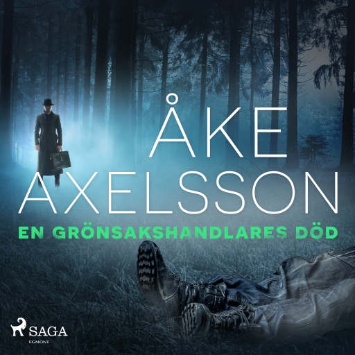 Portada del audiolibro «En grönsakshandlares död», de Åke Axelsson