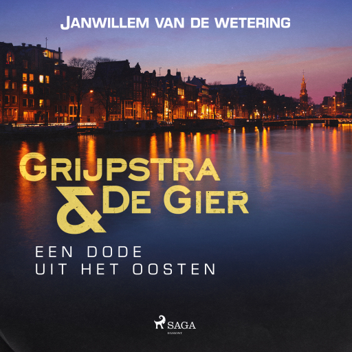 Portada del audiolibro «Een dode uit het Oosten», de Janwillem van de Wetering