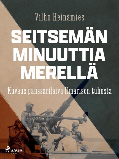 Portada del libro «Seitsemän minuuttia merellä», de Vilho Heinämies