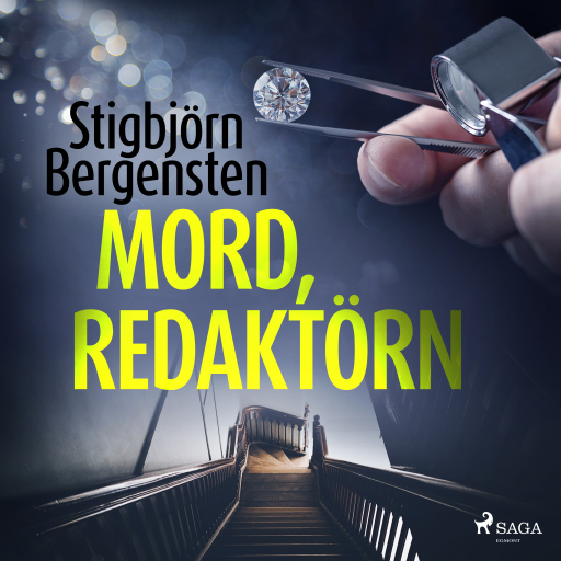 Portada del audiolibro «Mord, redaktörn»