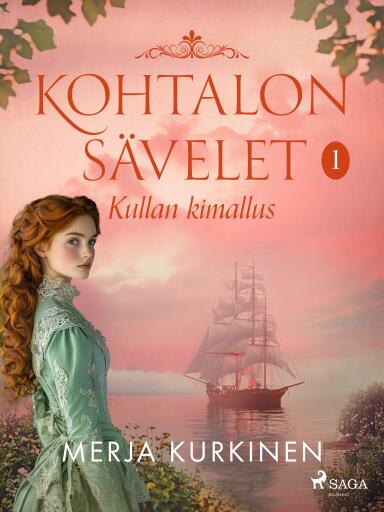 Portada del libro «Kohtalon sävelet – Kullan kimallus», de Merja Kurkinen