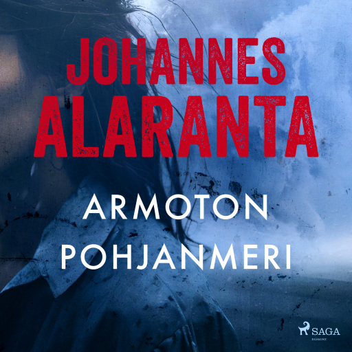 Portada del audiolibro «Armoton pohjanmeri», de Johannes Alaranta