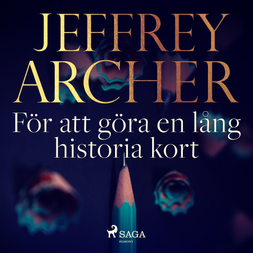 Portada del audiolibro «För att göra en lång historia kort», de Jeffrey Archer