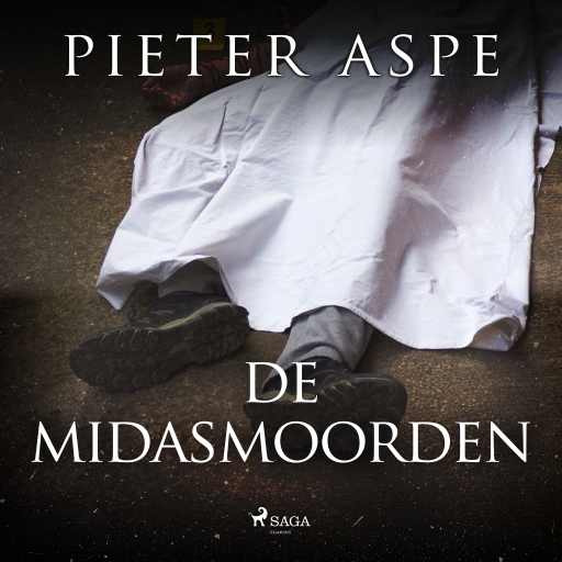 Portada del audiolibro «De Midasmoorden», de Pieter Aspe