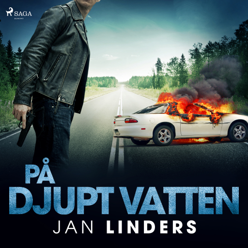 Portada del audiolibro «På djupt vatten», de Jan Linders