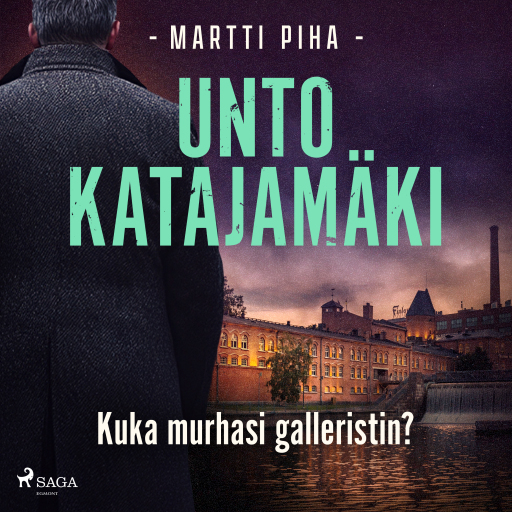 Portada del audiolibro «Kuka murhasi galleristin?», de Unto Katajamäki