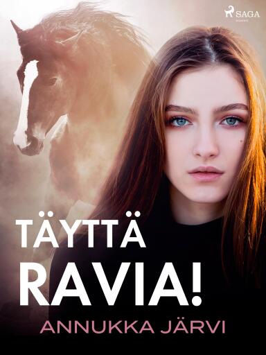 Portada del libro «Täyttä ravia!», de Annukka Järvi