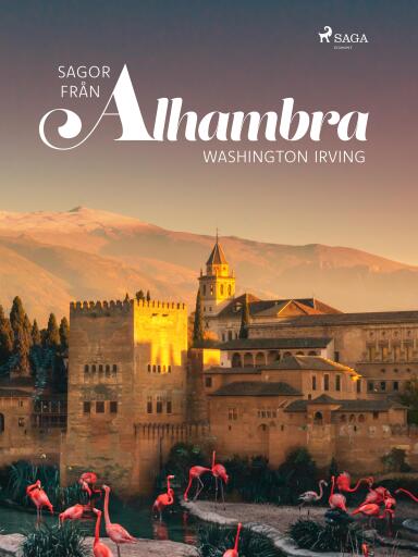 Portada del libro «Sagor från Alhambra», de Washington Irving