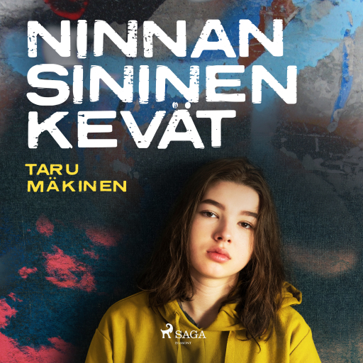 Portada del audiolibro «Ninnan sininen kevät», de Taru Mäkinen