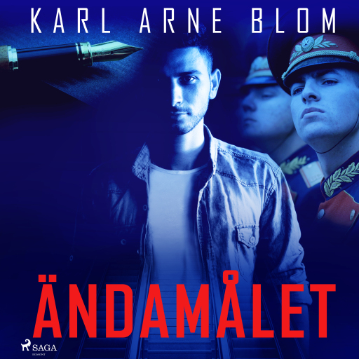 Portada del audiolibro «Ändamålet», de Karl Arne Blom