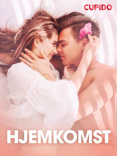 Portada del libro «Hjemkomst - erotiske noveller», de Cupido