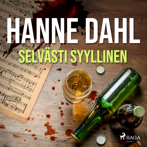 Portada del audiolibro «Selvästi syyllinen», de Hanne Dahl