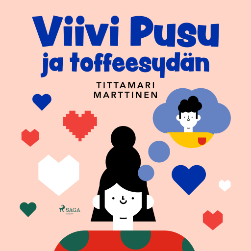 Portada del audiolibro «Viivi Pusu ja toffeesydän», de Tittamari Marttinen