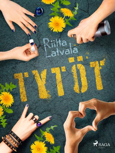 Portada del libro «Tytöt», de Riitta Latvala
