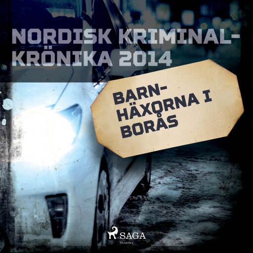 Portada del audiolibro «Barnhäxorna i Borås», de Diverse