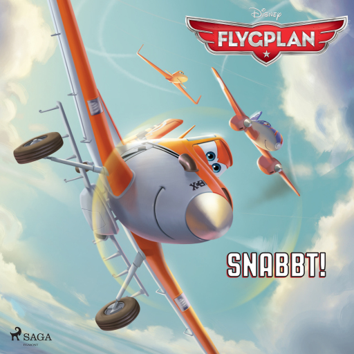 Portada del audiolibro «Flygplan - Snabbt!», de Disney