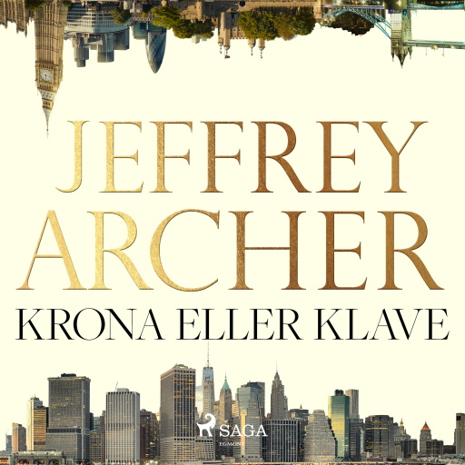 Portada del audiolibro «Krona eller klave», de Jeffrey Archer