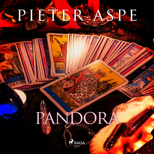 Portada del audiolibro «Pandora», de Pieter Aspe