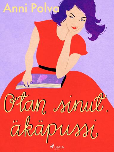 Portada del libro «Otan sinut, äkäpussi», de Anni Polva