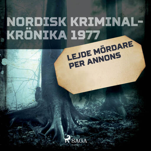 Portada del audiolibro «Lejde mördare per annons», de Diverse