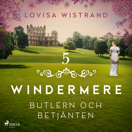 Portada del audiolibro «Butlern och betjänten», de Lovisa Wistrand