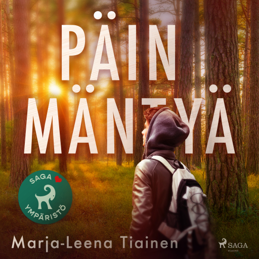 Portada del audiolibro «Päin mäntyä», de Marja-Leena Tiainen