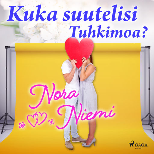 Portada del audiolibro «Kuka suutelisi Tuhkimoa?», de Nora Niemi
