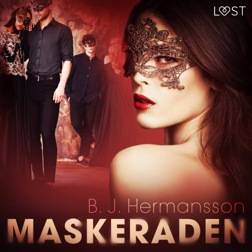 Portada del audiolibro «Maskeraden - erotisk novell», de B. J. Hermansson