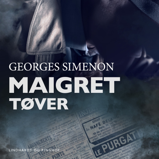 Portada del audiolibro «Maigret tøver», de Georges Simenon