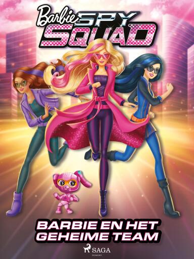 Portada del libro «Barbie en het geheime team», de Mattel
