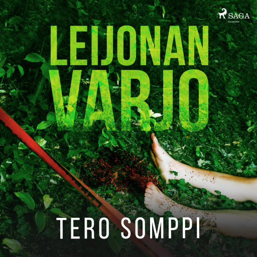 Portada del audiolibro «Leijonan varjo», de Tero Somppi