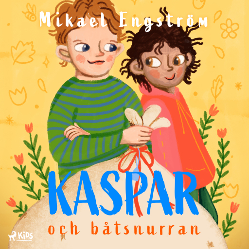 Portada del audiolibro «Kaspar och båtsnurran», de Mikael Engström