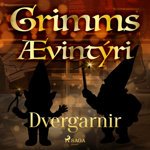 Portada del audiolibro «Dvergarnir», de Grimmsbræður