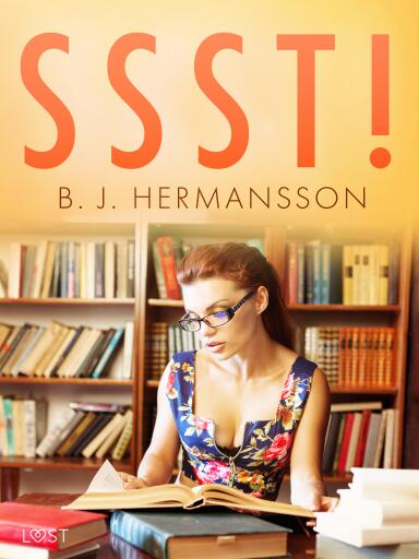 Portada del libro «Ssst!- Een erotisch verhaal», de B. J. Hermansson