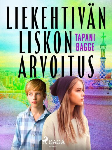Portada del libro «Liekehtivän liskon arvoitus», de Tapani Bagge