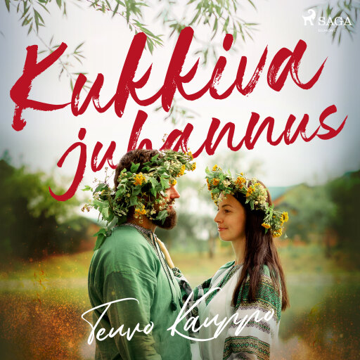Portada del audiolibro «Kukkiva juhannus», de Teuvo Kauppo
