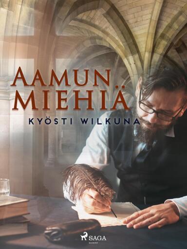 Portada del libro «Aamun miehiä», de Kyösti Wilkuna