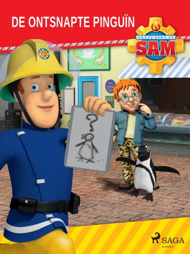 Portada del libro «Brandweerman Sam - De ontsnapte pinguïn», de Mattel