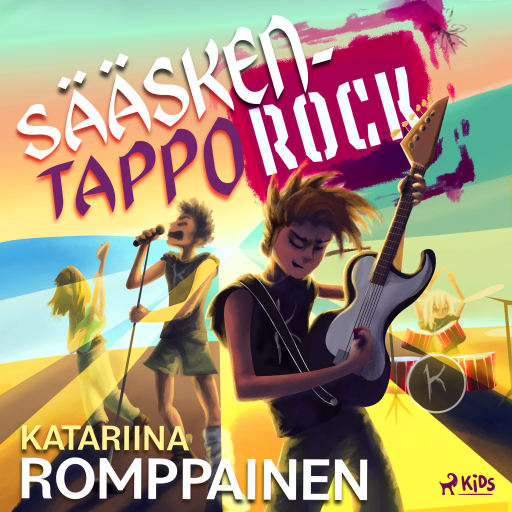 Portada del audiolibro «Sääskentapporock», de Katariina Romppainen