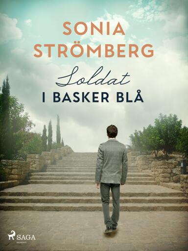 Portada del libro «Soldat i basker blå», de Sonia Strömberg