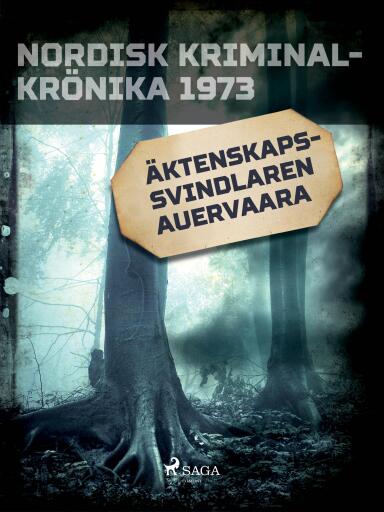 Portada del libro «Äktenskapssvindlaren Auervaara», de Diverse